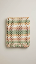 Chunky Knit Throw Blanket