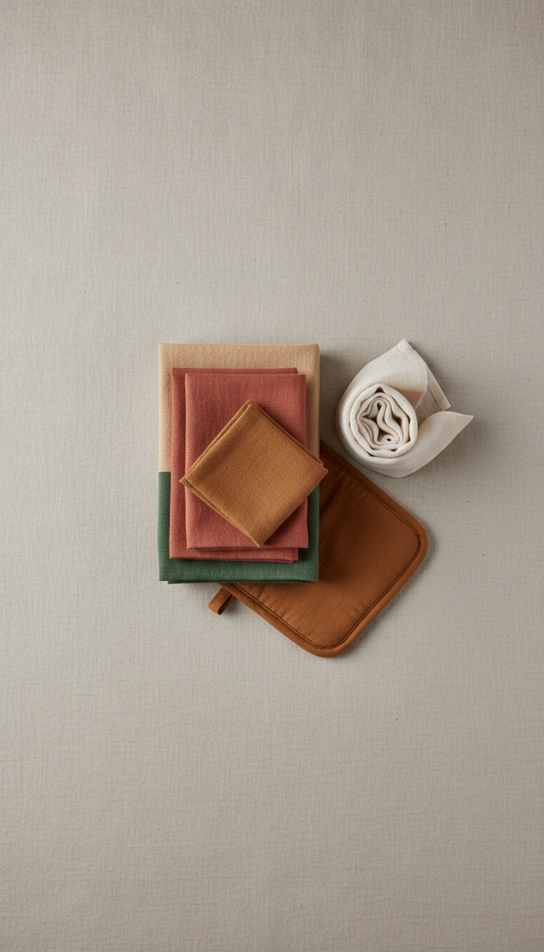 Soft Linen Classic Kitchen Towel Set